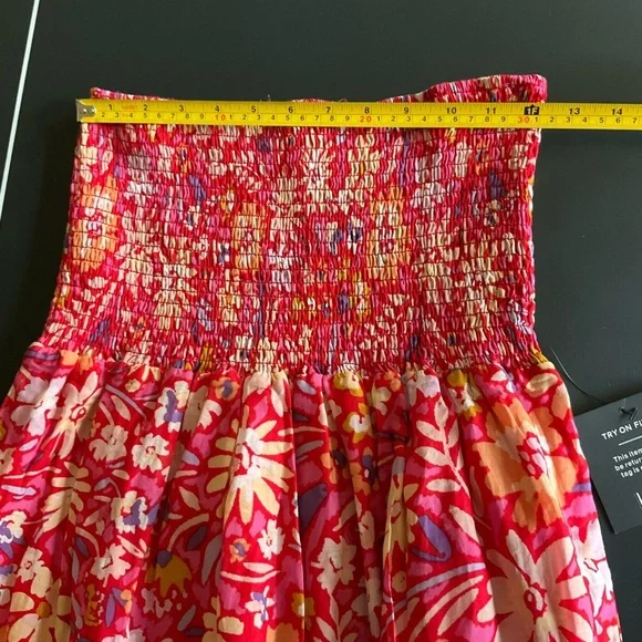 NWT Lulu’s Sunlit Summer Red Floral Print Matching Set - Picture 8 of 16